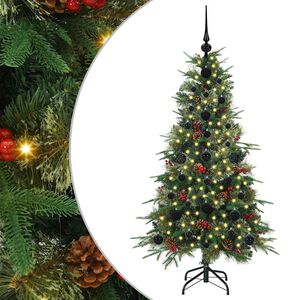 vidaXL Sapin de No&euml;l Artificiel &agrave; Branches Articul&eacute;es Vert 120 cm