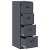 vidaXL Cabinet de Dossier 2 pcs Anthracite 44 x 50 x 106.5 cm