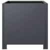 vidaXL Jardinières 2 pcs anthracite 40x40x40 cm acier