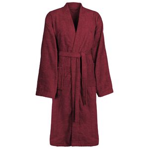 vidaXL Peignoir KINN Rouge L Coton