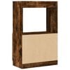 vidaXL Buffet haut ch&ecirc;ne fum&eacute; 63x33x100 cm bois d'ing&eacute;nierie
