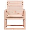 vidaXL Chaise de jardin 57,5x63x76 cm bois massif de douglas