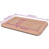 vidaXL Matelas pour chiens Taille L Beige