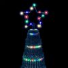 vidaXL Sapin de No&euml;l &agrave; LED 475 LED color&eacute;es 247 cm