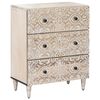 vidaXL Buffet de Rangement Blanc 60 x 33,5 x 75 cm