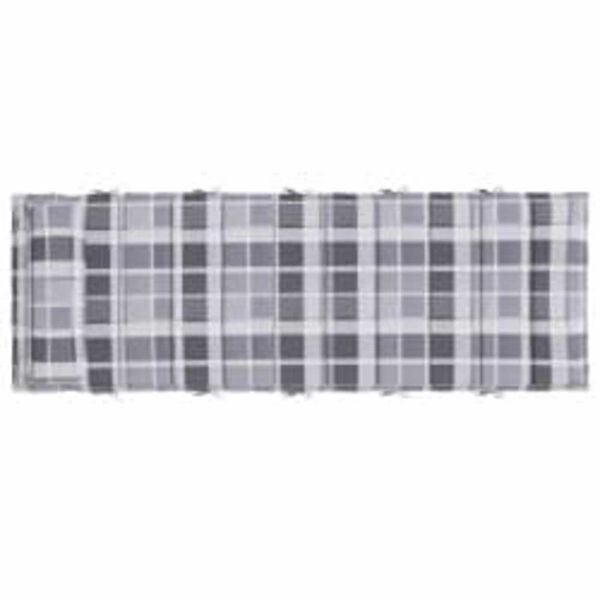 vidaXL Coussin de transat ensoleill&eacute; Gris 178 x 60 x 4 cm Tissu Oxford