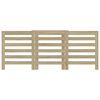 vidaXL Cache-radiateur chêne sonoma 205x21,5x83,5 cm bois d'ingénierie