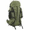 vidaXL Sac &agrave; dos de randonn&eacute;e vert arm&eacute;e 100 L tissu oxford