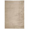 vidaXL Tapis HUARTE &agrave; poils courts doux et lavable sable 120x170 cm