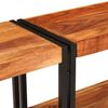 vidaXL Table console Marron 160 x 33 x 75 cm Bois d'acacia massif