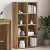 vidaXL Biblioth&egrave;que ch&ecirc;ne artisanal 66x30x130 cm bois d'ing&eacute;nierie
