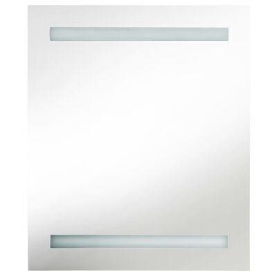 vidaXL Armoire de salle de bain à miroir LED 50x13,5x60 cm