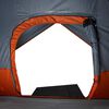 vidaXL Tente de camping &agrave; d&ocirc;me 4 personnes orange imperm&eacute;able