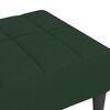 vidaXL Repose-pied Vert fonc&eacute; 78x56x32 cm Velours
