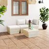 vidaXL Salon de jardin palette 4 pcs avec coussins &Eacute;pic&eacute;a impr&eacute;gn&eacute;