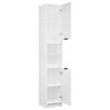 vidaXL Armoire de salle de bain blanc 32x34x188,5 cm bois d'ing&eacute;nierie