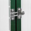 vidaXL Serre avec cadre de base vert 169x169x202 cm aluminium