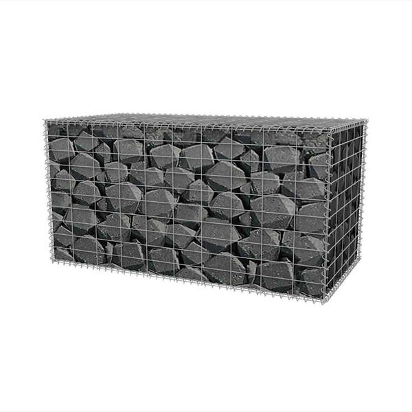 vidaXL Panier de gabion Acier galvanis&eacute; 100x50x50 cm