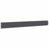 vidaXL Bordures pelouse 50pcs anthracite 10x103cm acier lamin&eacute; &agrave; froid