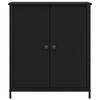 vidaXL Buffet noir 70x30x80 cm bois d'ingénierie