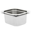 vidaXL R&eacute;cipients Gastronorm 2 pcs GN 1/2 150 mm Acier inoxydable