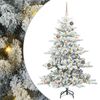 vidaXL Sapin de No&euml;l Artificiel &agrave; Branches Articul&eacute;es Blanc 150 cm