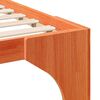 vidaXL Cadre de lit Marron 120 x 190 cm Pin massif