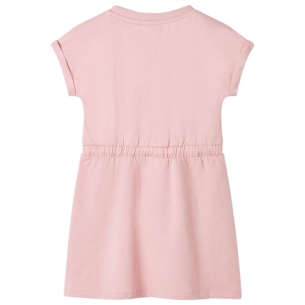 Robe pour enfants avec cordon de serrage menthe claire 140