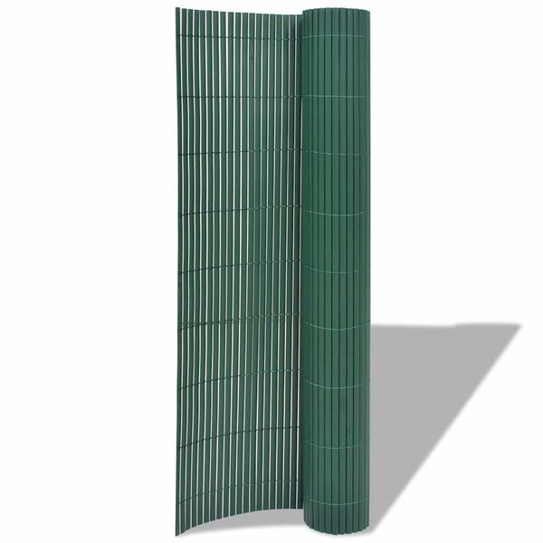 vidaXL Cl&ocirc;ture de jardin Vert 150 x 300 cm PVC