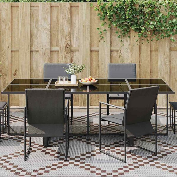 vidaXL Tapis d'extérieur ARAKIL Marron et blanc 300 x 400 cm PP