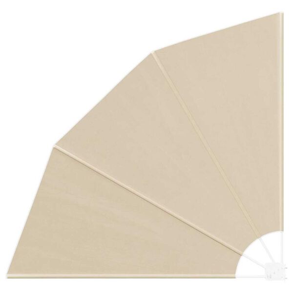 vidaXL &Eacute;cran de confidentialit&eacute; pour balcon Beige 160 x 160 cm