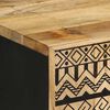 vidaXL Buffet 40x33,5x75 cm bois de manguier brut massif