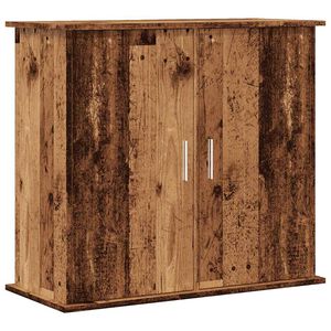 vidaXL Support pour aquarium vieux bois 81x36x73 cm bois d'ing&eacute;nierie