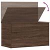 vidaXL Coffre de rangement Ch&ecirc;ne marron 84x42x46 cm Bois d'ing&eacute;nierie