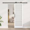 vidaXL Porte coulissante ORKDAL Blanc 73,5 x 211 cm