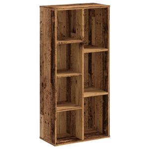 vidaXL Biblioth&egrave;que vieux bois 50x25x105 cm bois d'ing&eacute;nierie
