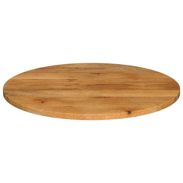 vidaXL Dessus de table &Oslash; 80x3,8 cm rond bois de manguier massif