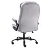 vidaXL Chaise de bureau de massage Gris clair Velours