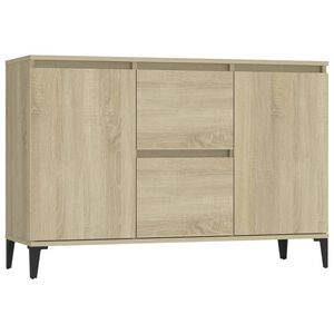 vidaXL Buffet ch&ecirc;ne sonoma 102x35x70 cm bois d'ing&eacute;nierie