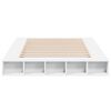 vidaXL Cadre de lit sans matelas blanc 150x200 cm
