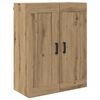 vidaXL Haut Armoire 2 pcs Ch&ecirc;ne artisanal Bois d'ing&eacute;nierie