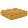 vidaXL Canap&eacute; modulaire jaune 70x70x36 tissu