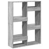 vidaXL Cloison de s&eacute;paration sonoma gris 100x33x135 cm bois ing&eacute;nierie