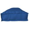 vidaXL Set de coussins de palette 2 pcs Bleu royal 200 x 40 x 8 cm