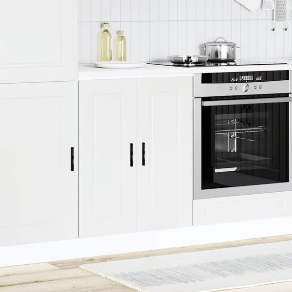 vidaXL Armoire de cuisine Porto blanc bois d'ingénierie