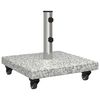 vidaXL Pied de parasol Gris 45 x 45 x 45 cm Granite