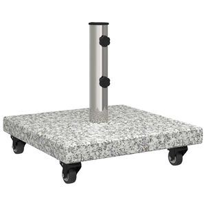 vidaXL Pied de parasol Gris 45 x 45 x 45 cm Granite