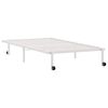 vidaXL Cadre de lit sans matelas pliable blanc 107x203 cm acier