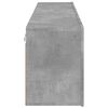 vidaXL Meubles TV muraux 2 pcs gris b&eacute;ton 80x30x41 cm