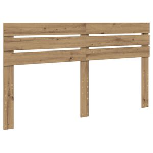 vidaXL T&ecirc;te de lit Ch&ecirc;ne artisanal Bois d'ing&eacute;nierie